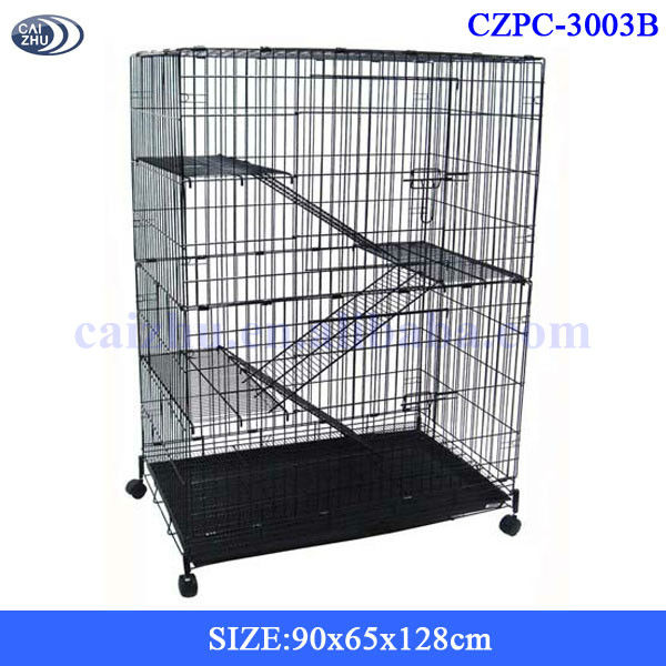 Black Wire Large Indoor Cat Cage,Hamster Cage,Ferret Cage  Buy Cat Cage,Hamster Cage,Ferret 
