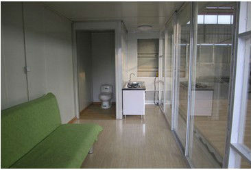 prefab modular container house for angola