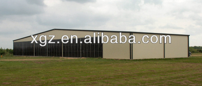 Light Steel Structure Aircraft Hangar Building