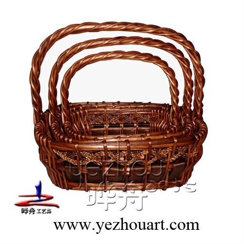 white wicker toy basket