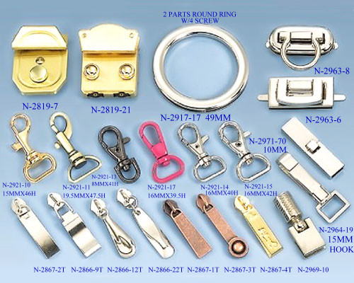 High Quality Manufacture Bag Hardware Different Style Metal Bag ...
