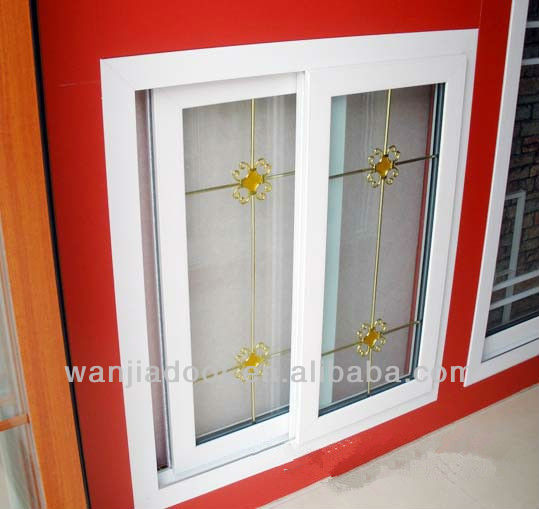 2 0 Mm Ketebalan Aluminium Sliding Window Panggangan 