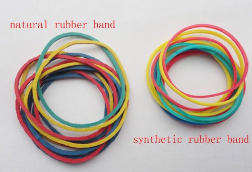 synthetic rubber bands