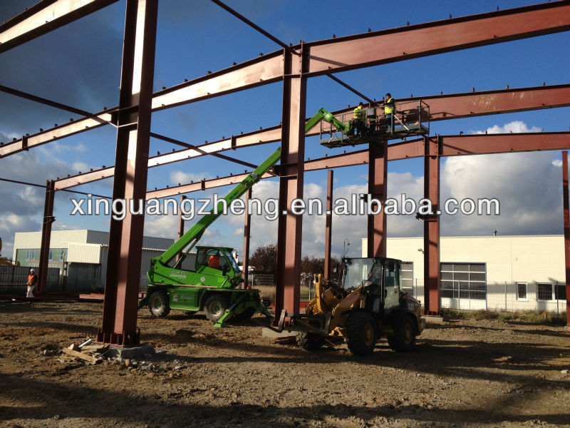 cheap large span steel portal space frame structure fabrication easy install warehouse