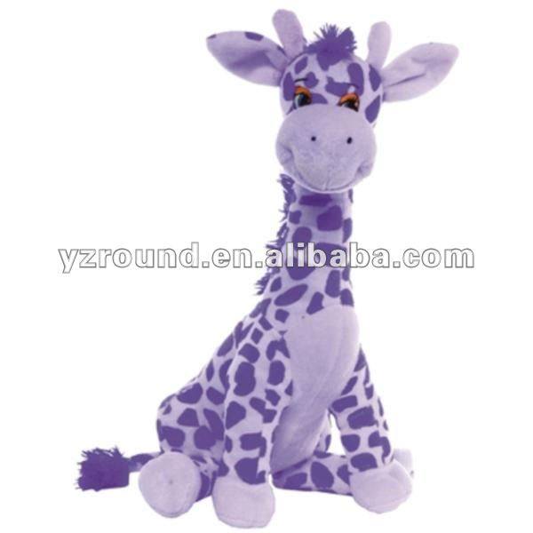 purple giraffe plush