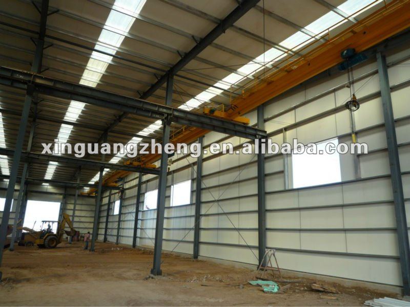 light structural steel frame warehouse construction