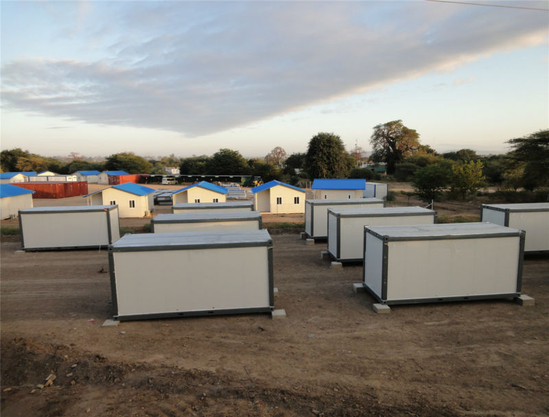 CANAM-Flat pack container for social housing projects