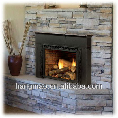 Decorativos De Piedra Chimenea De Gas De Fábrica Profesional - Buy