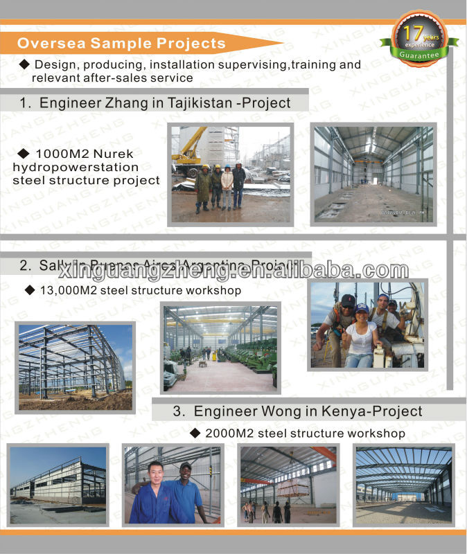 disassemble prefab steel factory warehouse building construction projects