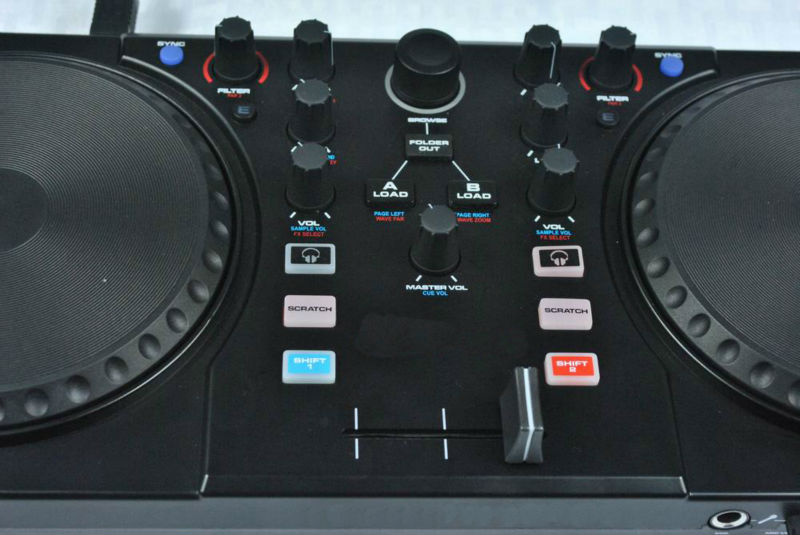 Professional Club Dj Midi Controller Turntable With Large Scratch