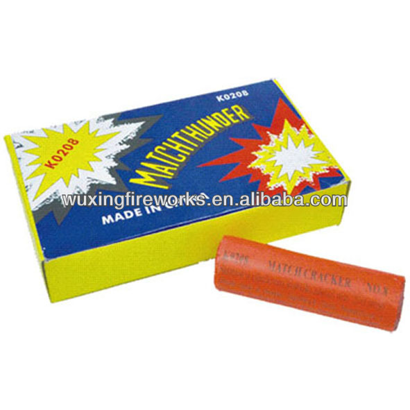 K0208 Match Thunder Crackerdirect Fireworks Factorychristmas