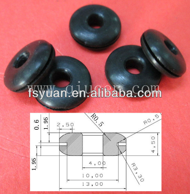 small rubber grommets