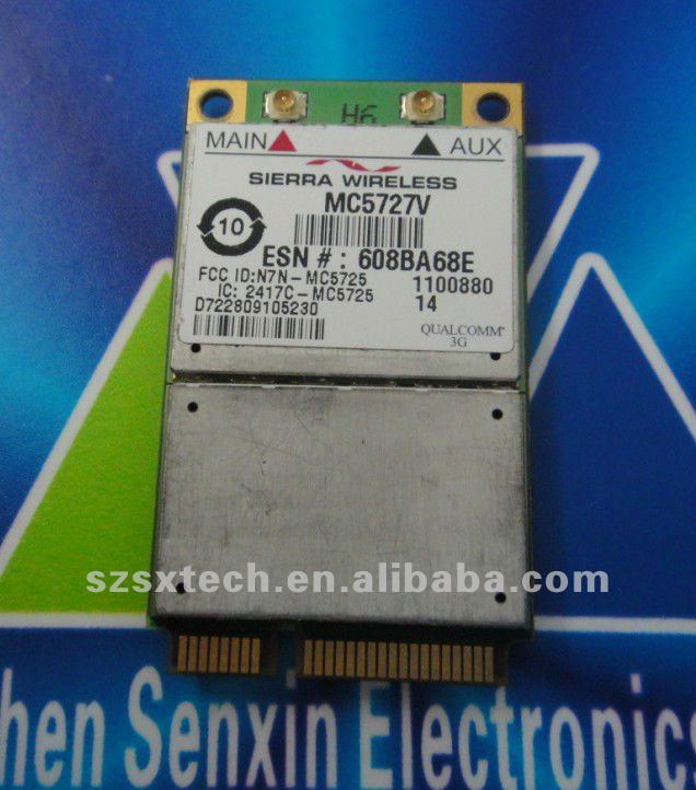 Sierra wireless MC5727V QUALCOMM 3G module.