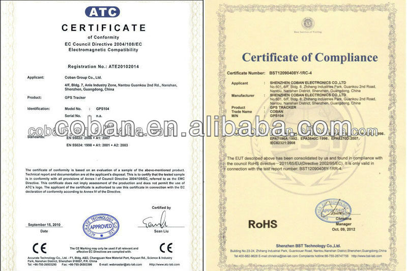 Car Gps Software Windows Certificates