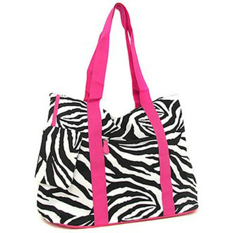 pink zebra luggage