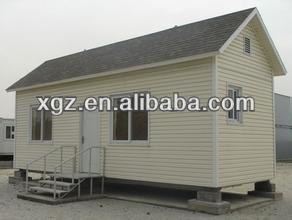 Hipped roof low cost steel structure prefabricated house