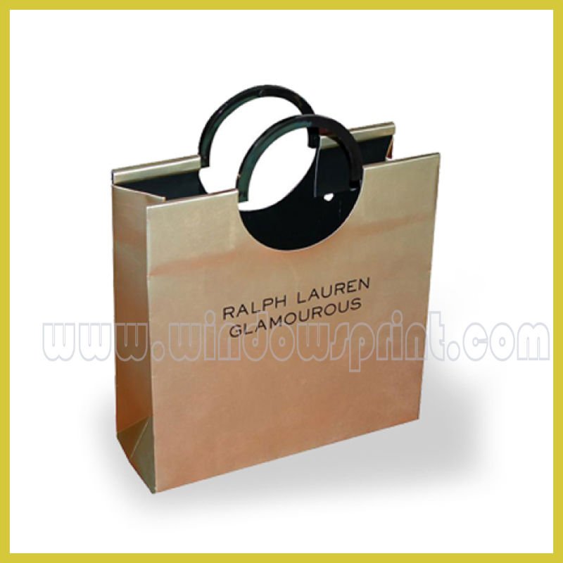 White Paper Clothing Bag Ping White Paper Clothing Bag
