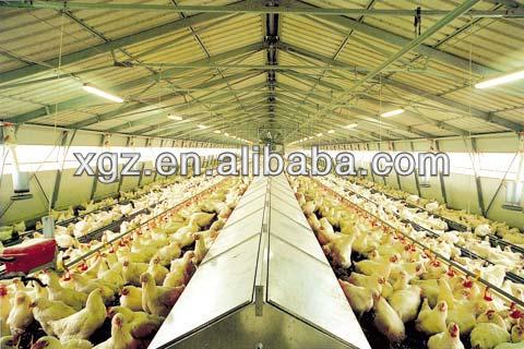 Prefabricated Chicken Broiler Poultry Building House