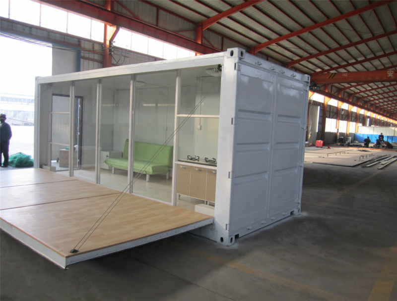 CANAM-Flat pack container for social housing projects