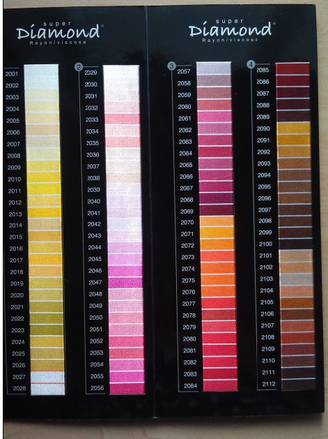 customized rayon embroidery thread color chartshade card similar madeira style - Madeira Color Chart customized rayon embroidery thread color chartshade card similar madeira style - Madeira Color Chart