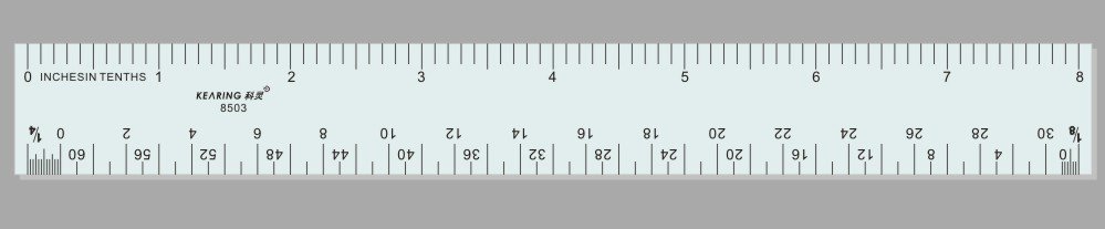 to scale ruler