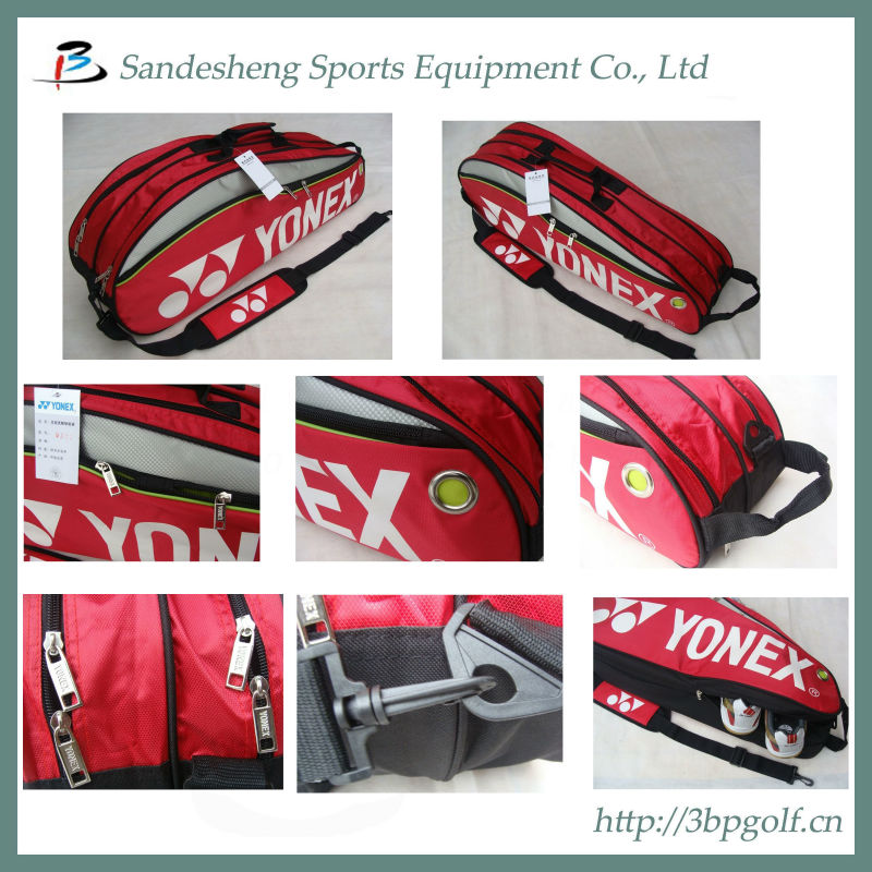 badminton bag with shoe compartment