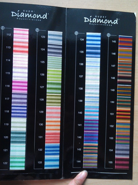 customized rayon embroidery thread color chartshade card similar madeira style - Madeira Color Chart customized rayon embroidery thread color chartshade card similar madeira style - Madeira Color Chart
