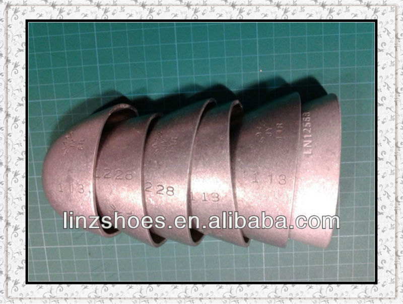 LZ588model aluminum toe caps EN12568 standard