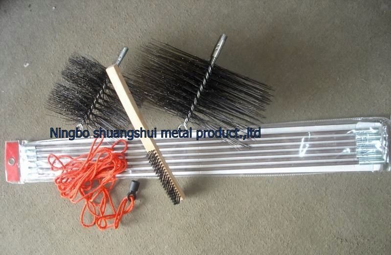 Six Inch Round Chimney Sweep Cleaning Kit - Buy Chimney ...