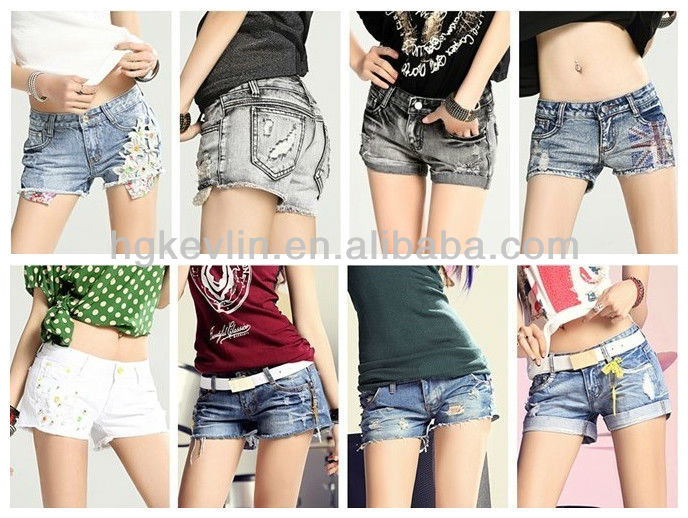 2016 Newest Best Selling Funky Women Jeans Shorts Ladies Casual ...