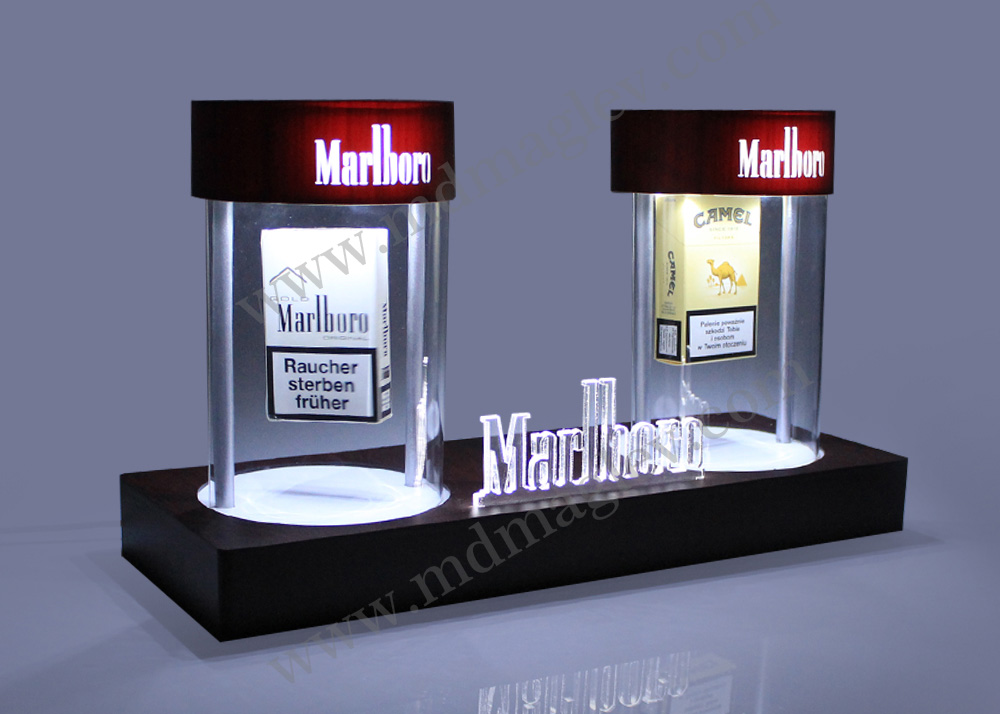 Acrylic Magnet Floating Cigarette Case Display Stand With Led Magnetic Acrylic Magnet Floating Cigarette Case Display Stand With Led Magnetic