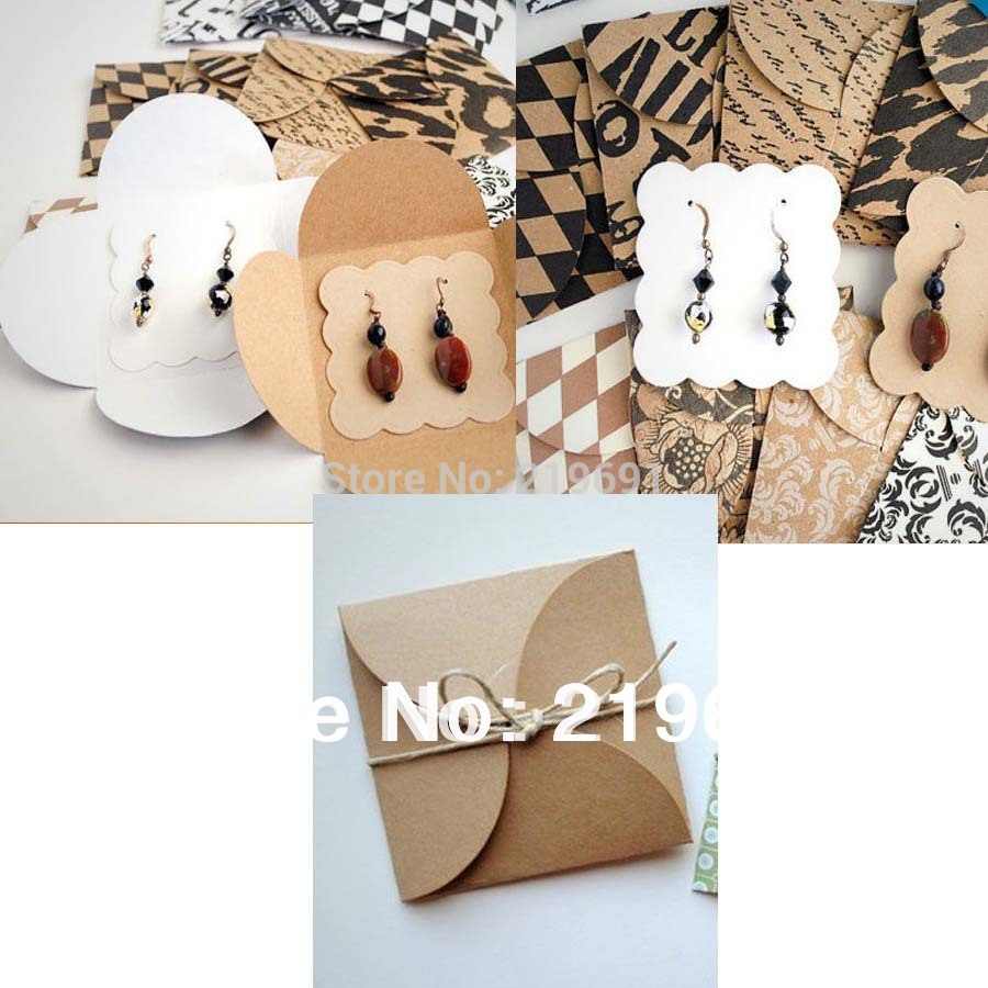 Diy Kraft Earring Ng Ard Card Cover Hand Diy Kraft Earring Ng Ard Card Cover Hand Made Jewelry Accept Custom Order In Packaging Display