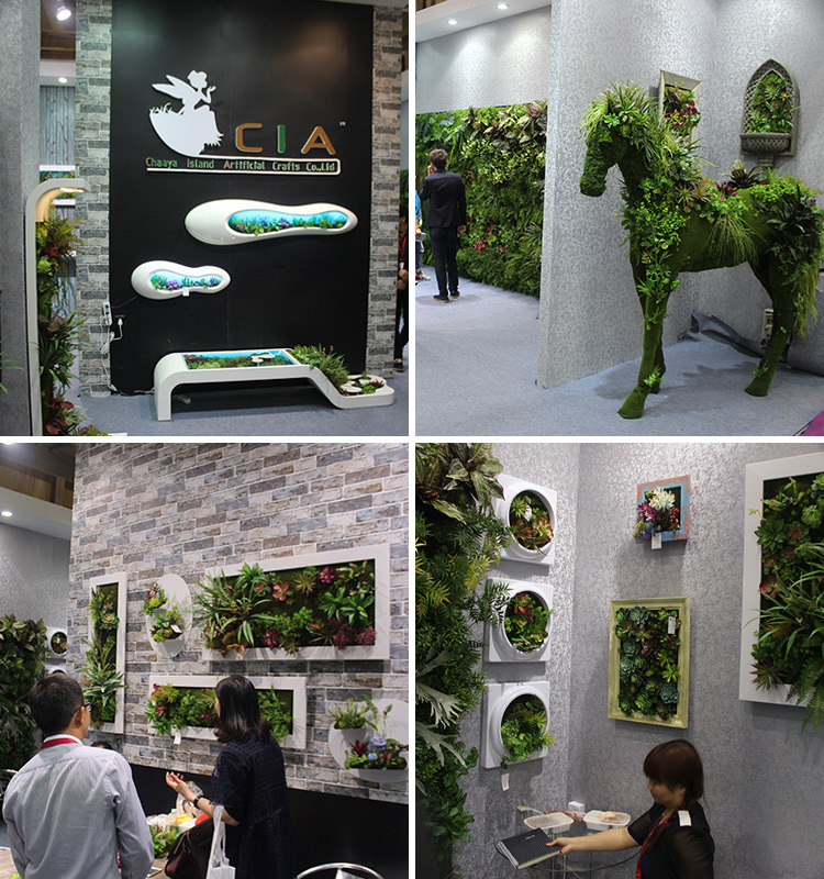 Dongguan Artificial Plant Vertical Garden Designer Home Decor Green 2017 Canton Fair 2 Jpg