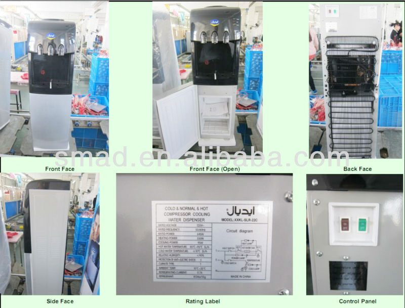Cheap stainless steel mini hot and cold water dispenser price