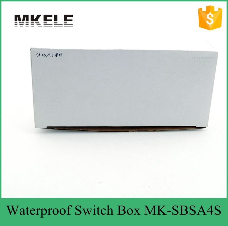 4 Gang Light Switch Socket 16a 250v Waterproof Box