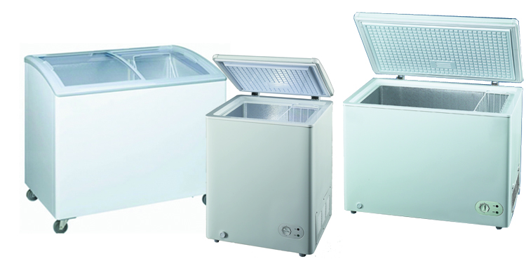 Single temp top open door chest freezer/Top Open Door Chest Freezer