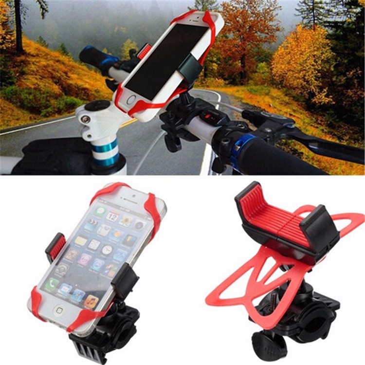 Bike Mount Holder Motorcycle Bicycle Mobile Phone Bracket Fit For Smartphone GPS