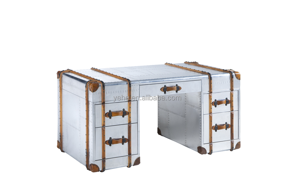 Aluminum Aviator Office Desk Table Decoration Img 2431 Jpg Rtk 63