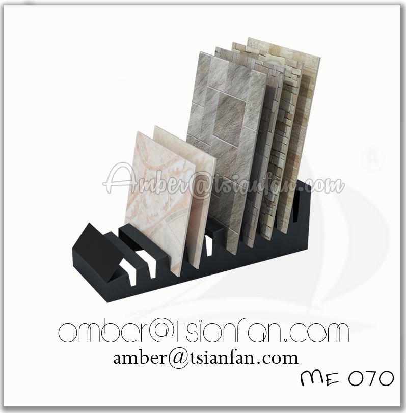 Metal Tile Display Stand Ceramic Rack Portable Metal Tile Display Stand Ceramic