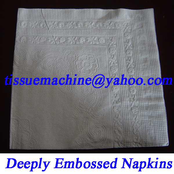 deep Embossed napkin machine