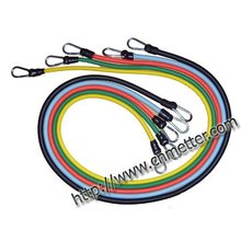 11 pcs New Design Latex Resistance bands Elastic band exercise band set resistance band kit with