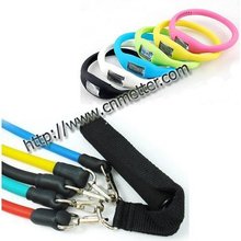 12pcs Latex Material Resistance Band and Silicone Watches with Free Shipping